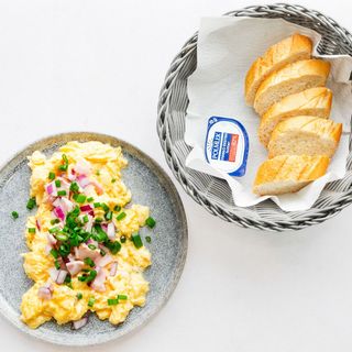 Jajecznica z boczkiem