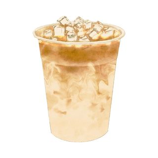 Latte Helado Saborizado (12 Oz.)