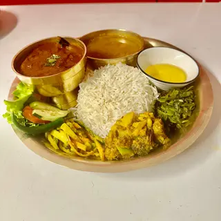 Mutton Typical Nepali Khana Set