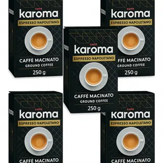 Café KAROMA MAD In Napoli 250g 5 unidades 