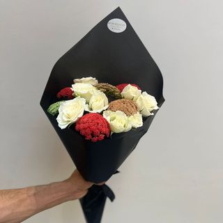 Bouquet rose blanche