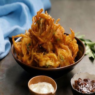 3. Onion Bhaji Vegetariano ( 4 Uds.)