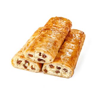 Plăcintă cu brânză și stafide - 150gr