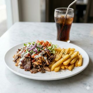 Menú 8: Kebab En Plato
