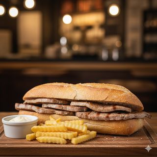 Bocadillo De Lomo Simple