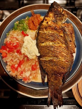 Attiéké Poisson Braisé