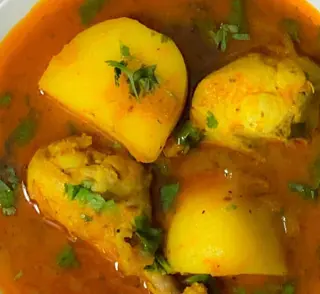 Chicken aloo