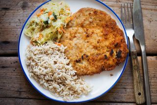 Plat Escalope Panée