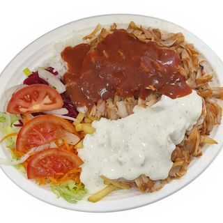 Menú Plato Kebab De Pollo