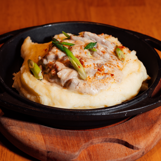 ბიფსტროგანოვი კარტოფილის პიურეთი