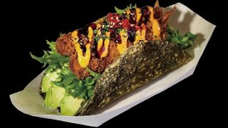 Pollo fritto taco