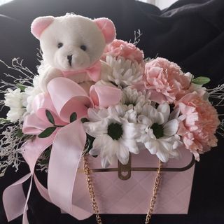 Flower Box Roza Torbica