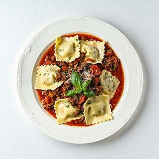 Ravioli al ragu di cinghiale