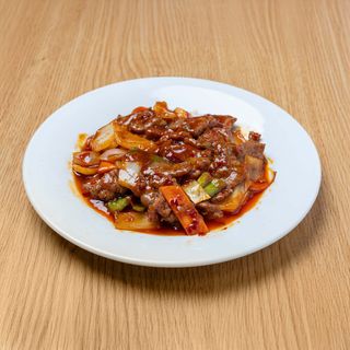 Plato De Wok De Ternera Sichucan Picante