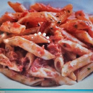 Primo: Pasta all'arrabbiata