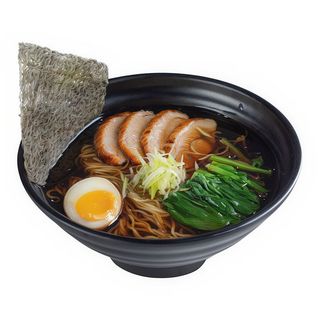 34. Ramen Con Langostinos