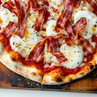 Bacon e formaggio francese