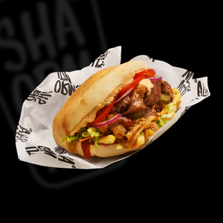 Shaorma chifla mix pui si vita