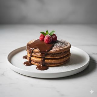 Pancake al cioccolato 1 pezzo