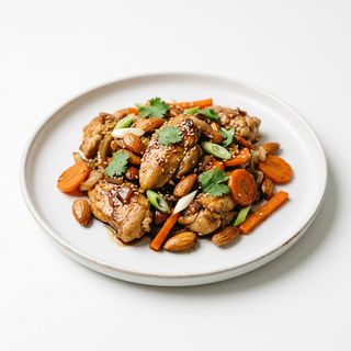 Pollo Con Almendras