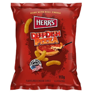 Herr´s  Cheese Curls Deep Dish Pizza 113 G