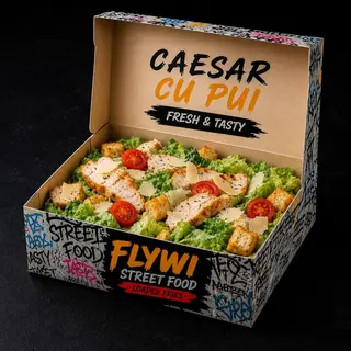 Salata Caesar cu pui                                                                                                             