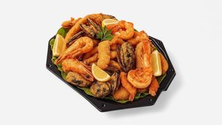 Platou fructe de mare crunchy