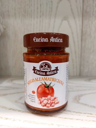 SUGO ALL'AMATRICIANA da 190 gr Cucina Antica