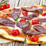 Kati Kati Goat Pizza Large.