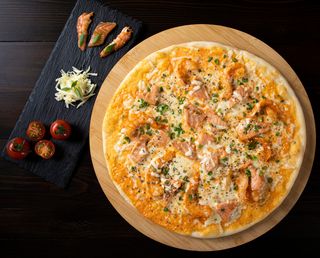 Պիցցա Ծովամթերքով