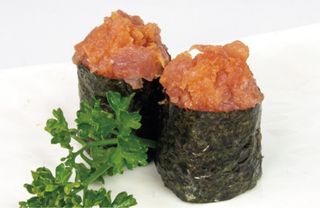 Gunkan 2 pezzi spicy tonno
