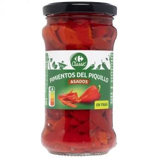 Pimientos Del Piquillo En Tiras Primera Carrefour 220 Gr.