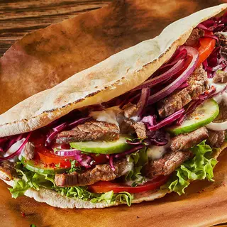 Döner kebab de pollo