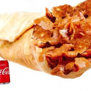 Menú kebab Rollo Grande solo carne