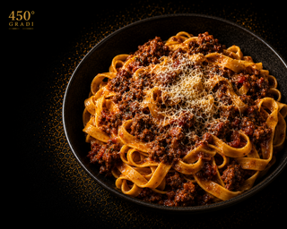Tagliatelle al Ragú 450°