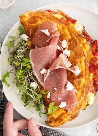 Omlet sa pršutom 350 gr