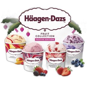 Häagen-Dazs Multipack Fruit Collection Pack 4x95 ml