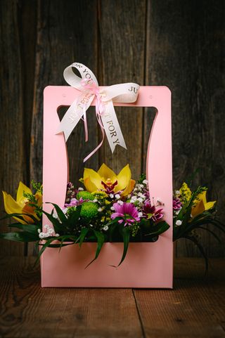 Орхидеи в кутия