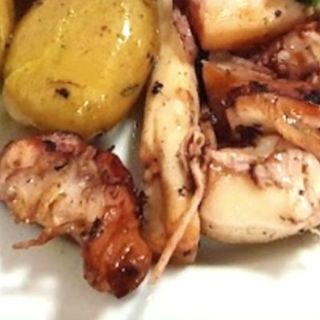 1 Dose Chocos Ou De Lulas Com Camarão