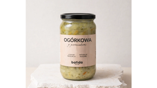 Zupa ogórkowa z ziemniakami