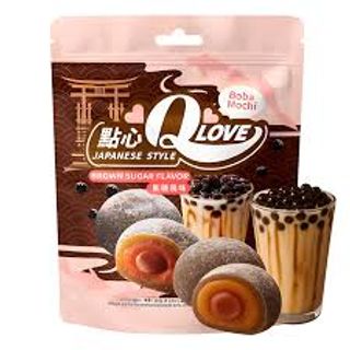 QLove Boba Brown Sugar Mochi Standing Pouch