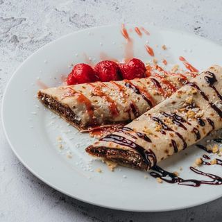 Palačinka sa Eurokremom Takovo, Plazmom i suvim grožđem