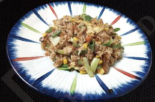 26. Arroz Jazmín Con Vegetales