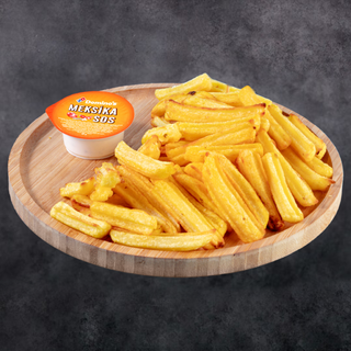 კარტოფილი გურმე 300 გრ + მექსიკური სოუსი