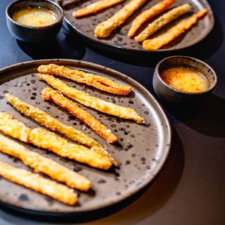 Verdure in tempura e sweet chili