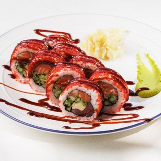 Каліфорнія з тунцем та лососем