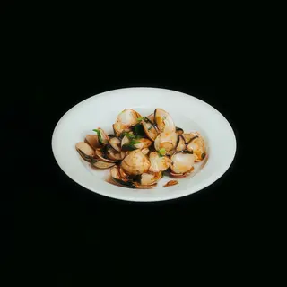 Almejas Con Puerro