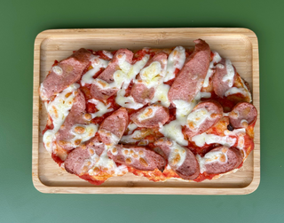 Margherita con Wurstel