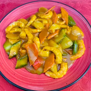 Gambas Curry