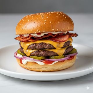 Burger Double Smash Cheese
